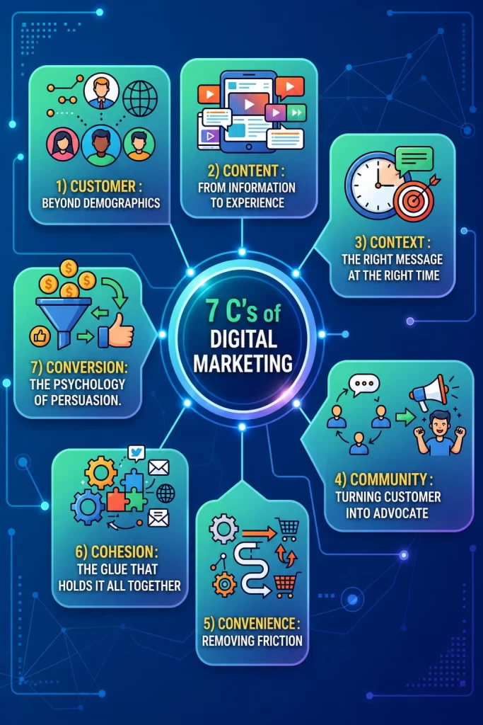 7 cs digital marketing framework